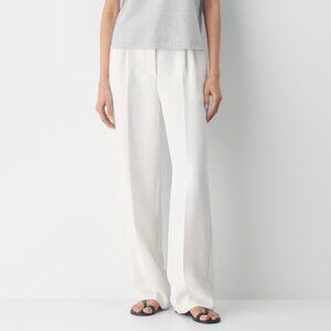 Aritzia The Effortless Pant™ – Crepette™ – Light Birch – Size 12